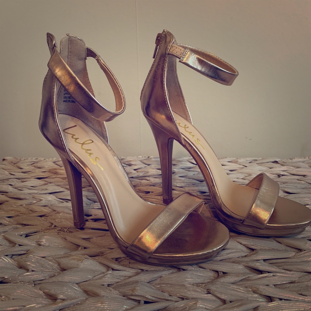 Rose Gold Heels